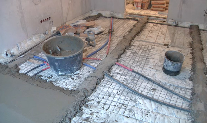 Стоимость работ по устройству стяжки из керамзитобетона евромонолит бетон